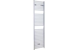 (SUPRM231) NEW Chrome Qubos 30 mm Square Ladder Radiator 500 x 1420 mm. Output (BTUs/Hr): 1860.