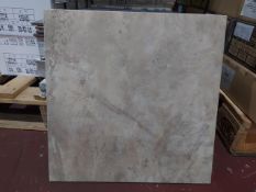 NEW PACKAGED 5.68m2 OF MICHIGAN NOCE 450x450MM WALL AND FLOOR TILES