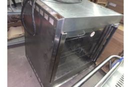 UBERT STAINLESS STEEL GRILL DOUBLE ROTISSERIE