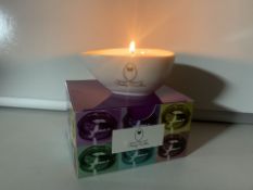 12 X BRAND NEW ORGANIC MASSAGE CANDLES WITH VITAMIN E RRP £28 EACH