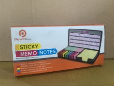 48 X BRAND NEW POWERFULL STICKY MEMO NOTES KITS