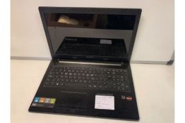 LENOVO G5055 LAPTOP, AMD A8-4500M, WINDOWS 10, 500GB HARD DRIVE WITH CHARGER (10 O)