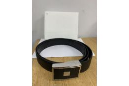BRAND NEW ALFRED DUNHILL Gt 30Mm BLACK BUCKLE BELT Pdp Cad ONE SIZE (304) RRP £289 - 5