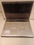 TOSHIBA P200 LAPTOP 17" SCREEN 20GB HARD DRIVE (DATA WIPED) WITH CHARGER