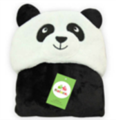 15 X BRAND NEW BEDTIME ORIGINALS BLACK PANDA BABY BLANKETS RRP £19 EACH S1