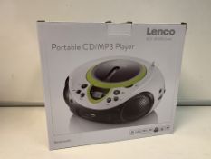 2 X BRAND NEW LENCO PORTABLE CD/MP3 PLAYERS R9