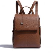 BRAND NEW RADLEY Rdly M Flapover Bkpk Drk Bu, DARK BUTTER (5535) RRP £205 P3-1