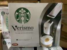 3 X STARBUCKS VERISMO COFFEE MACHINES (UNCHECKED, UNTESTED) R9