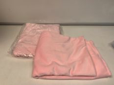 20 X BRAND NEW BABY PEARL PINK BABY BLANKET 98X70XM S1 RRP £11