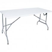 2 X BRAND NEW SOLID 4 FOOT TABLE RRP £65 EACH FST01Z