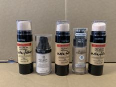 30 X BRAND NEW SEALED 27ML REVLON INSTA FILLER FOUNDATIONS (TONES MAY VARY) S1