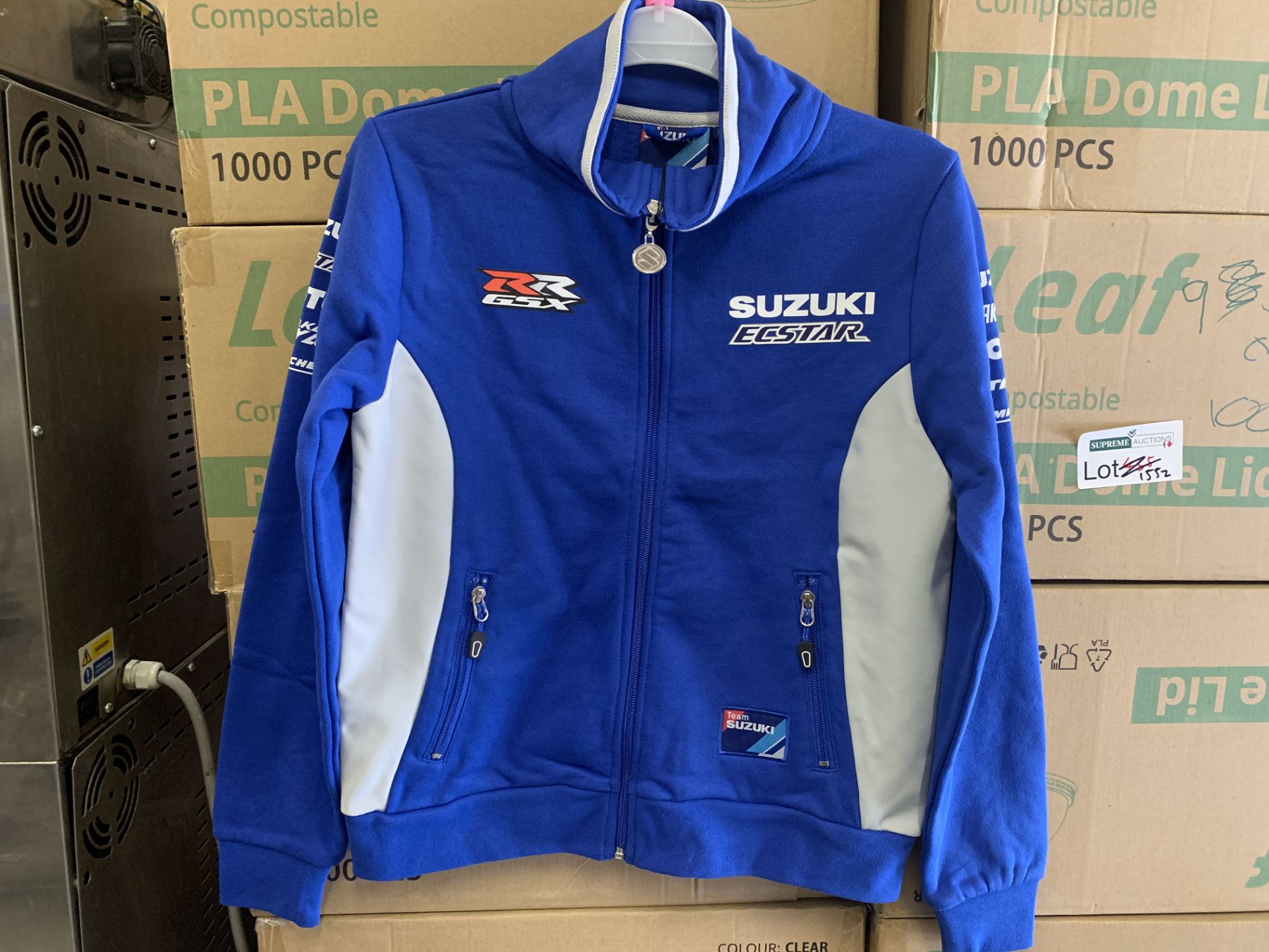 12 X BRAND NEW OFFICIAL SUZUKI ECSTAR TRACK TOPS SIZE LARGE S2