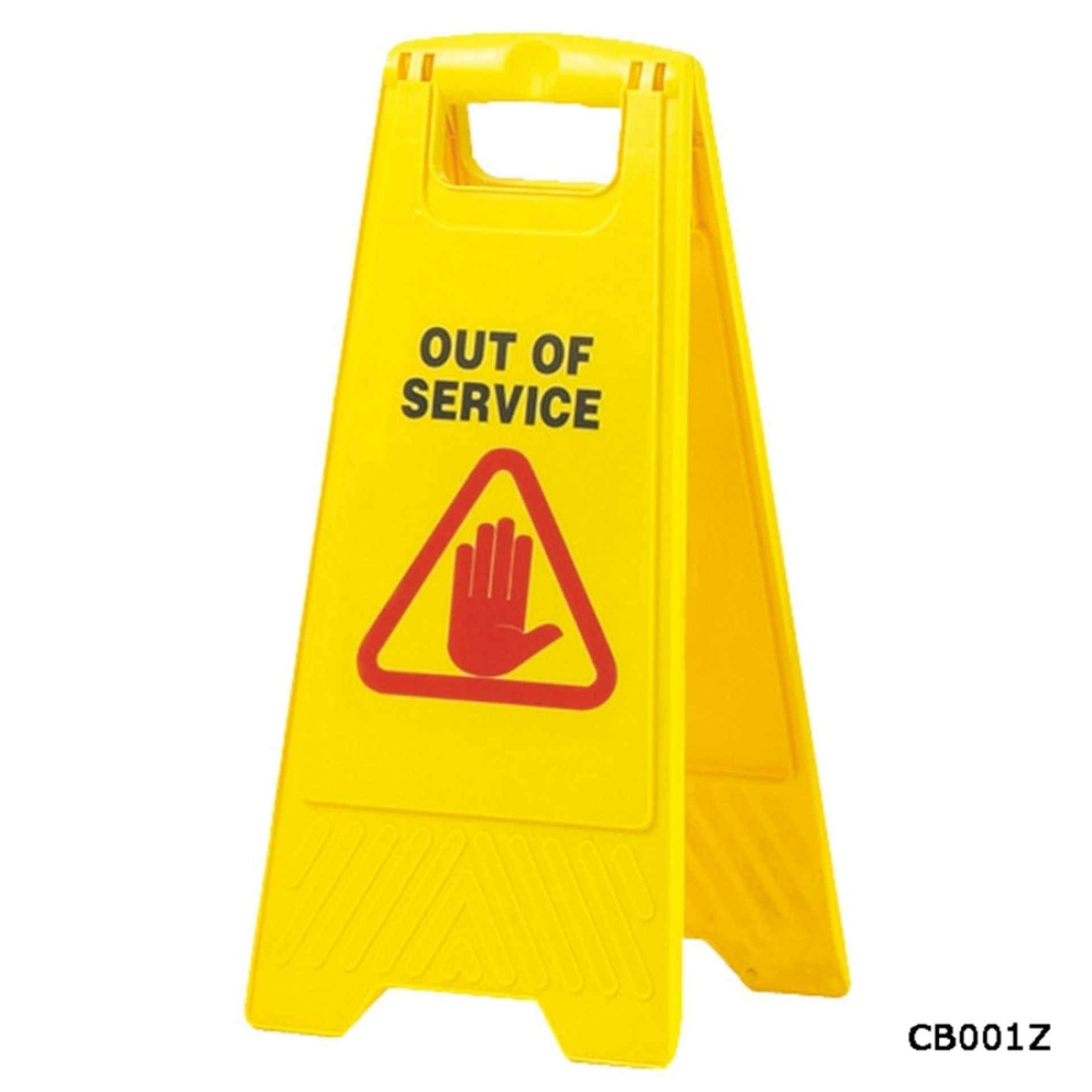 10 X BRAND NEW NO ENTRY STANDING SIGNS RRP £20 EACH CB004Z