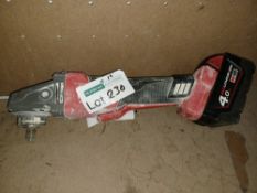 MILWAUKEE M18 CAG115XPDB-0 FUEL 18V LI-ION 4½" BRUSHLESS CORDLESS ANGLE GRINDER - BARE UNCHECKED/