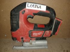 MILWAUKEE M18 BJS-0 18V LI-ION CORDLESS JIGSAW (UNCHECKED, UNTESTED) PCK