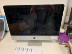 APPLE IMAC ALL IN ONE PC INTEL CORE i5, 2.5 GHZ, HIGH SIERRA OPERATING SYSTEM, 500GB HARD DRIVE WITH