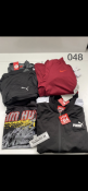 10 PIECE MENS SPORTS CLOTHING LOT IN VARIOUS SIZES INCLUDING NIKE, EVERLAST AND PUMA RRP £260 048