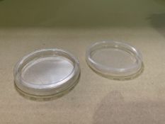 192000 X BRAND NEW CLEAR AB STANDARD PORTION CUP LIDS R15