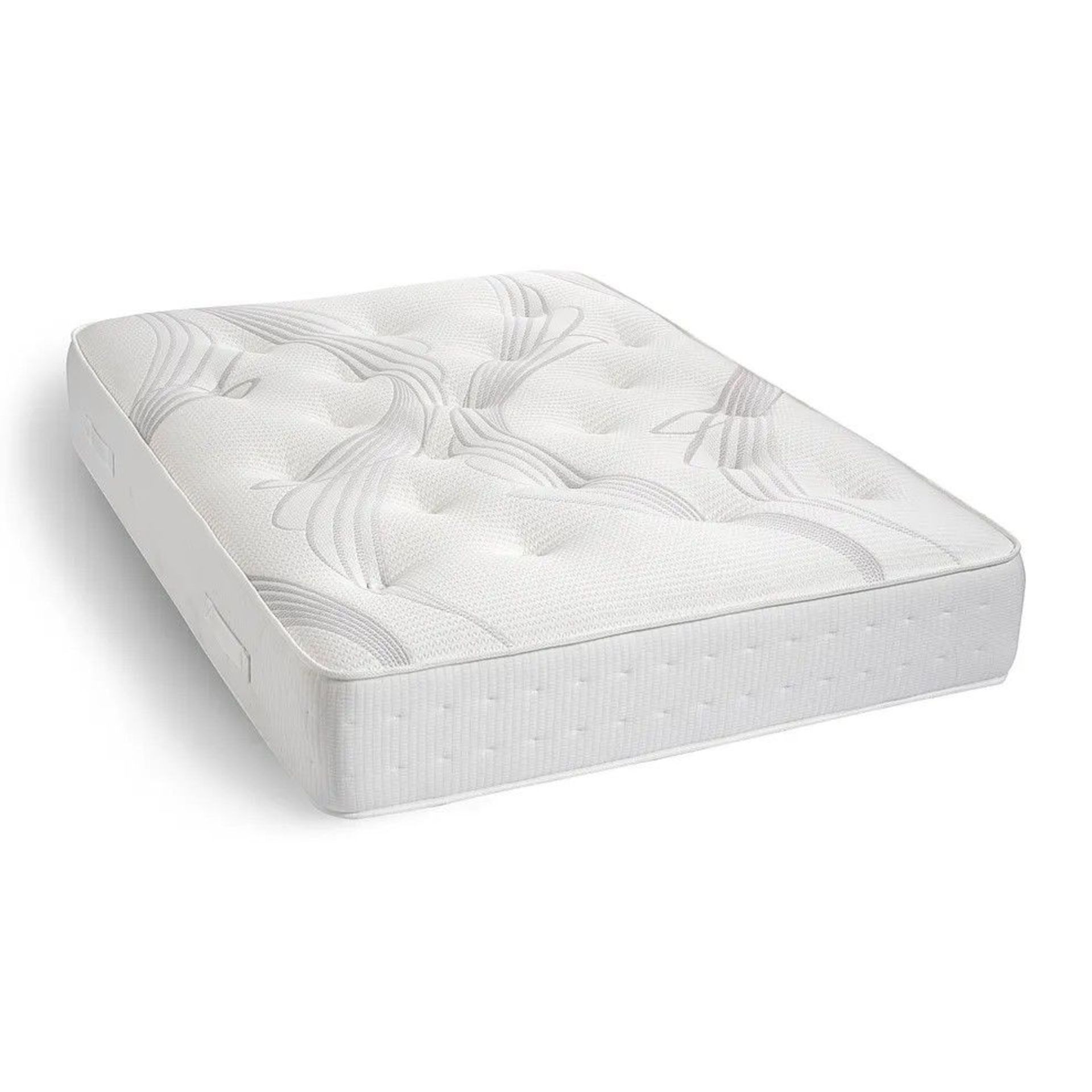 Fairford Cotton 1000 King-size Mattress. RRP £749.99. Strong pocket springs No pressure points. - Image 2 of 2