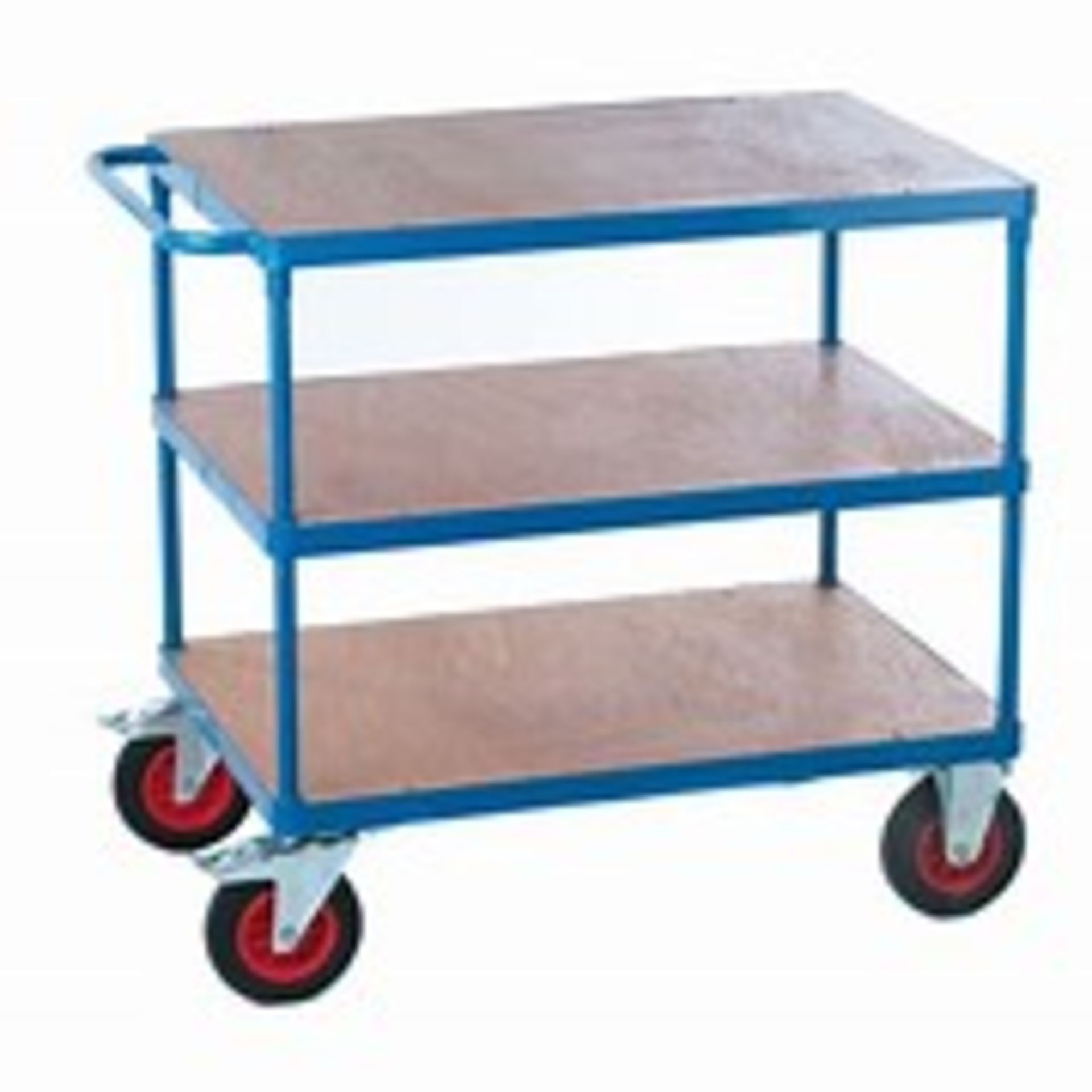 BRAND NEW 200KG PLASTIC PLATFORM TROLLEY RRP £320 GI916Y