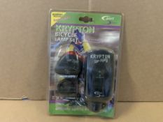 30 X BRAND NEW KRYPTON BIKE LAMP SETS S1