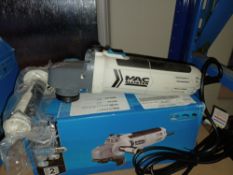 2 X MAC ALLISTER MSAG750 750W 4½" ELECTRIC ANGLE GRINDER 220-240V COMES WITH BOXES (UNCHECKED,