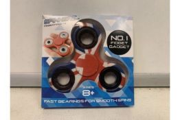 180 X NEW BOXED SPINNERZ FIGER FIDGETS FIDGET SPINNERS IN ASSORTED DESIGNS (EB-ISLE)