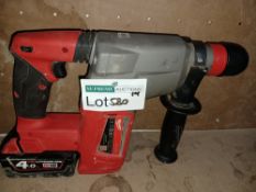 MILWAUKEE M18 CHX-0 FUEL 2.8KG 18V LI-ION BRUSHLESS CORDLESS SDS PLUS DRILL COMES WITH BATTERY (