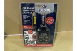 24 X BRAND NEW BLUECOL CAR TO CAR JUMP START CHARGERS