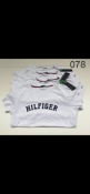 4 X TOMMY HILFIGER WHITE T SHIRTS SIZE SMALL RRP £120 078