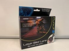 36 X NEW BOXED PURSUIT LASER BIKE LANE LIGHTS - 5 SUPER BRIGHT LEDS - WEATHER RESISTANT. RRP £15