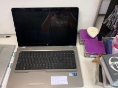 HP G72 LAPTOP, 17" SCREEN, 320GB HARD DRIVE ( DATA WIPED ) WITH CHARGER (12)