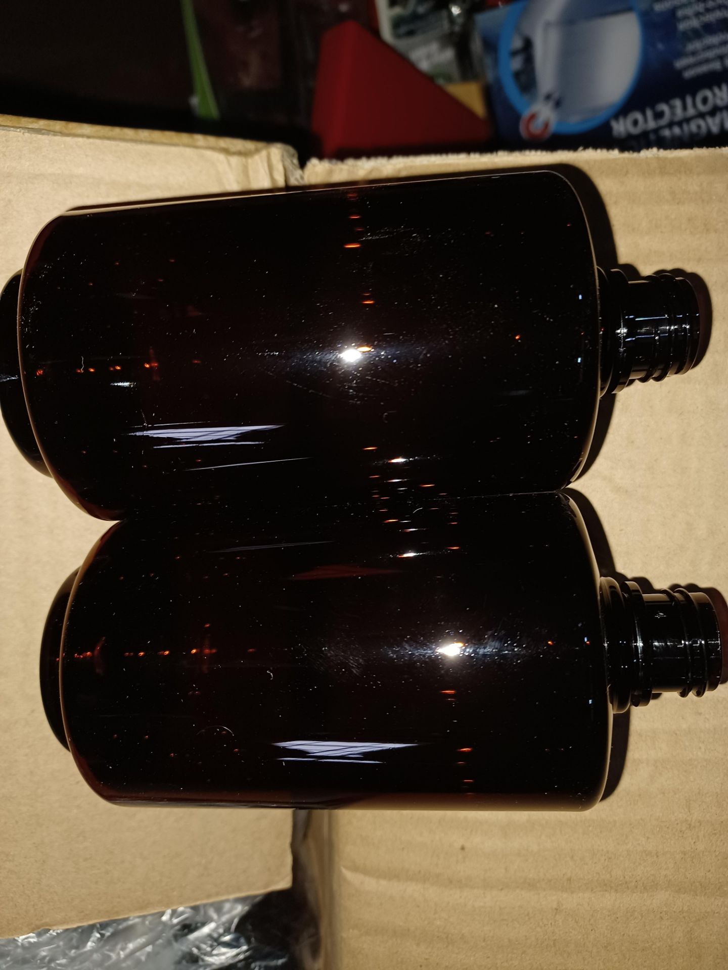 APPROX 200 BROWN 300ML EMPTY MEDICINE BOTTLES/PET BOTTLES R18