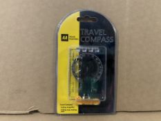 41 X BRAND NEW AA TRAVEL COMPASS S1