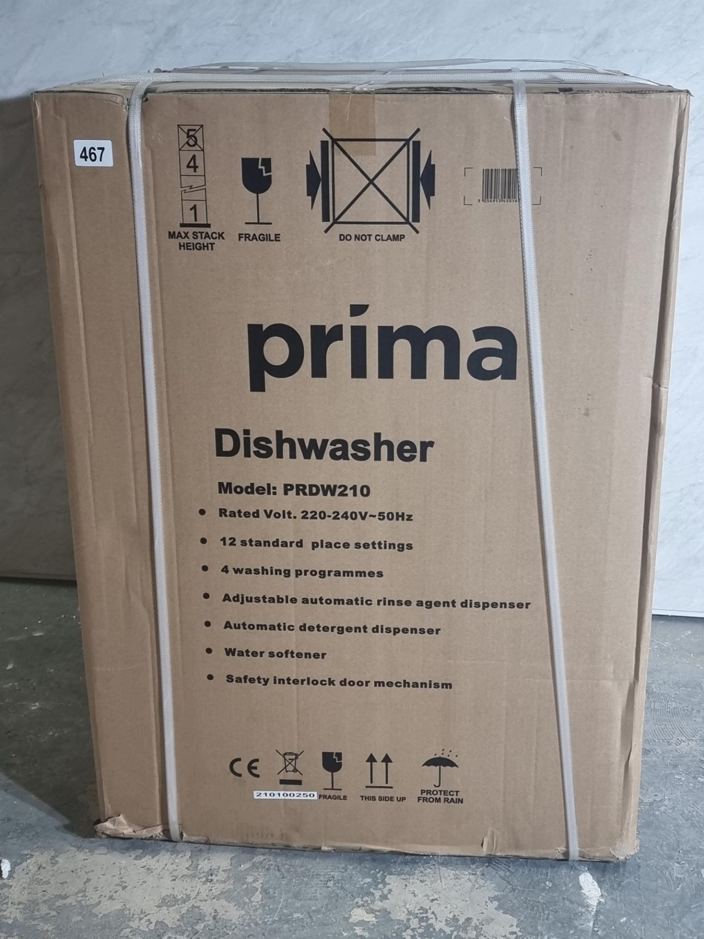 Prima Fully Intergrate 14 Place Dishwasher - PRDW212 RRP £336