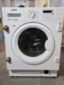 Prima 8Kg Fully Integrated Washer Dryer PRLD375 White £520