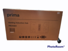 Prima+ Integrated PRVH001 Venting Induction Hob 80cm - Black RRP £1000 - DAMAGED