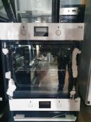 ELUX KOFGH40TW BUILT IN SINGLE OVEN WHITE RRP £389 - DAMAGED