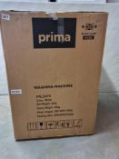 Prima 7Kg Fully Integrated Washing Machine PRLD370 White RRP £467