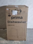 Prima PRDW300 Slimline 45cm 10 Places Integrated Dishwasher White RRP £320