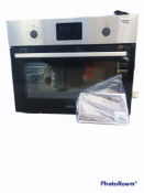 Zanussi ZVENM6X1 Built In Compact Electric Single Oven with Microwave Function - Stainless Steel RRP