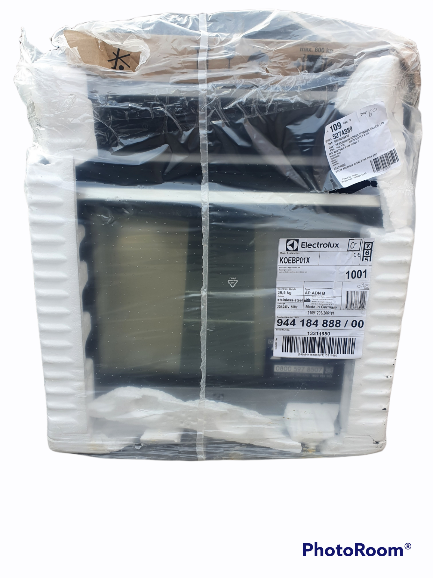 Electrolux Pyrolytic Single Oven KOEBP01X RRP £734