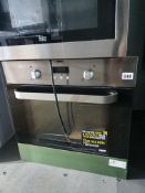 ZANUSSI ZOB343X SINGLE OVEN - SMASHED GLASS