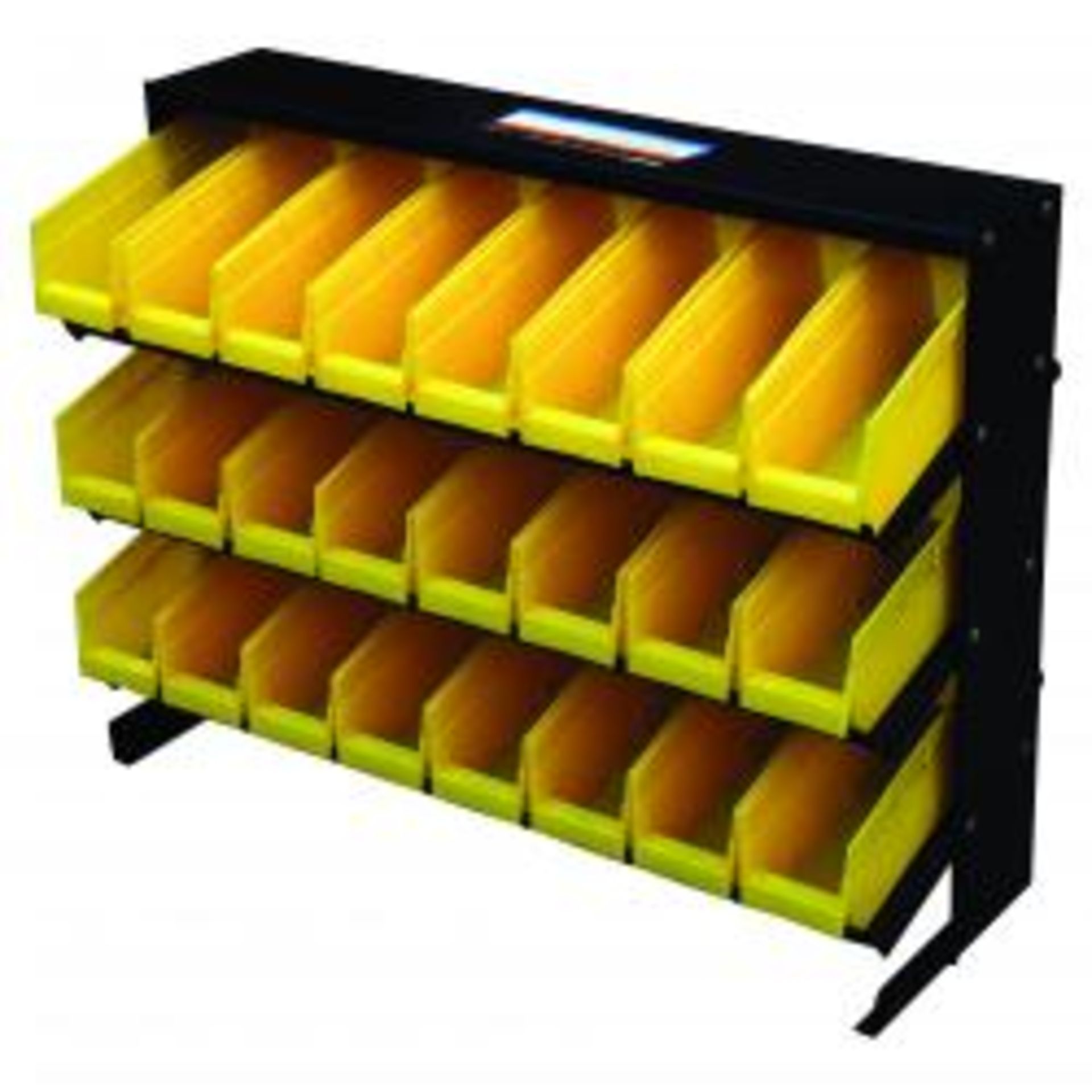 BRAND NEW BIN RACK WITH 24 BINS RRP £110 GIL24Z