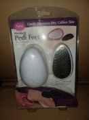 48 X BRAND NEW HANDHELD PEDI FEET THE ULTIMATE FOOT FILE R19