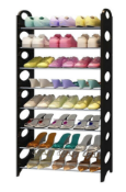 8 X NEW BOXED PROGEN LUXURY 8 TIER/LAYER SHOE RACKS. RRP £32.99 EACH (ROW15)