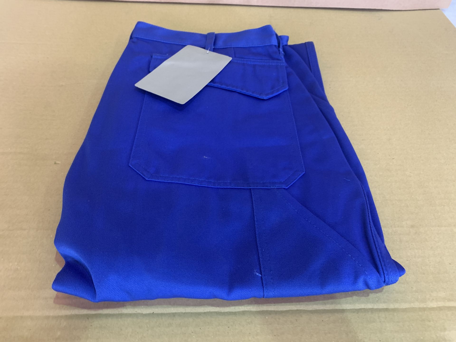 10 X BRAND NEW TRANEMO WORK TROUSERS BLUE IN VARIOUS SIZES R15