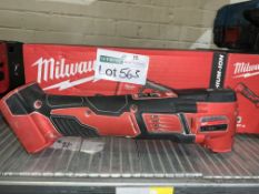 MILWAUKEE M18 BMT-0 18V LI-ION CORDLESS MULTI-TOOL - BARE UNCHECKED/UNTESTED - BW