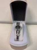 BOXED BRAND NEW Ladies Lorus dress watch in high-shine stainless steel RRP £50