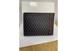 BRAND NEW ALFRED DUNHILL Gt Et Lugg Canvas 4Cc&Coin PURSE BLACK (704) RRP £280 - 2